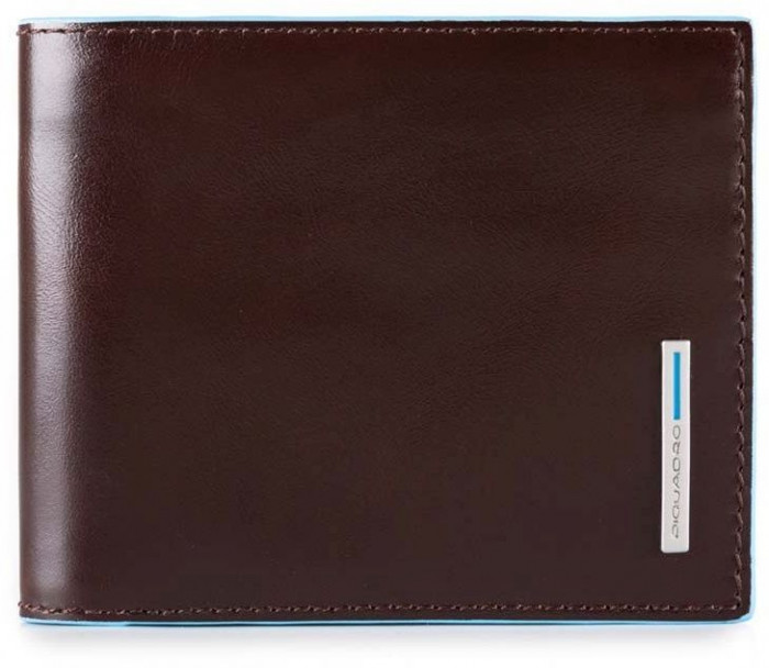 Кошелек мужской Piquadro Blue Square Revamp PU6190B2VR/BLU синий натуральная кожа