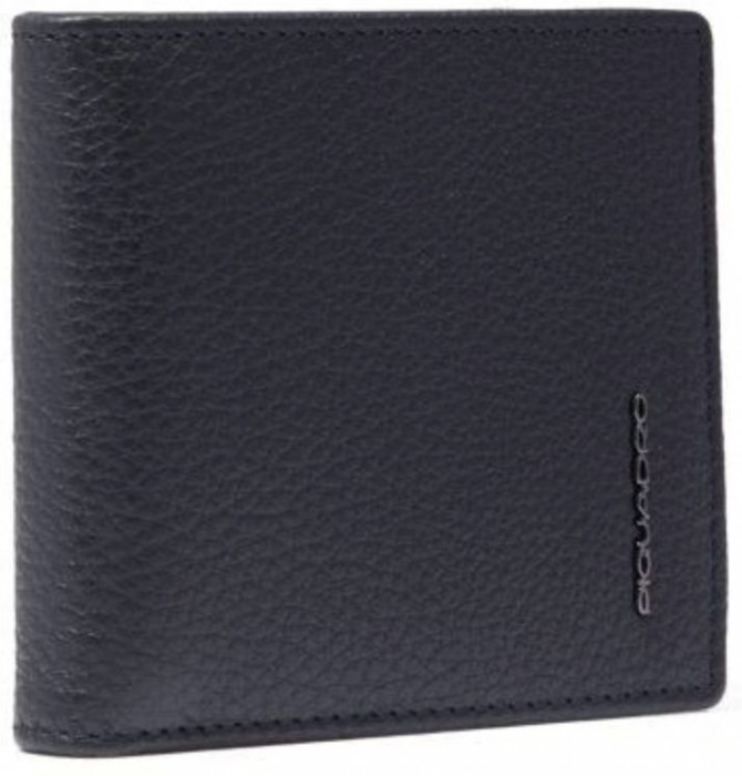 Кошелек мужской Piquadro Blue Square Revamp PU6190B2VR/BLU синий натуральная кожа