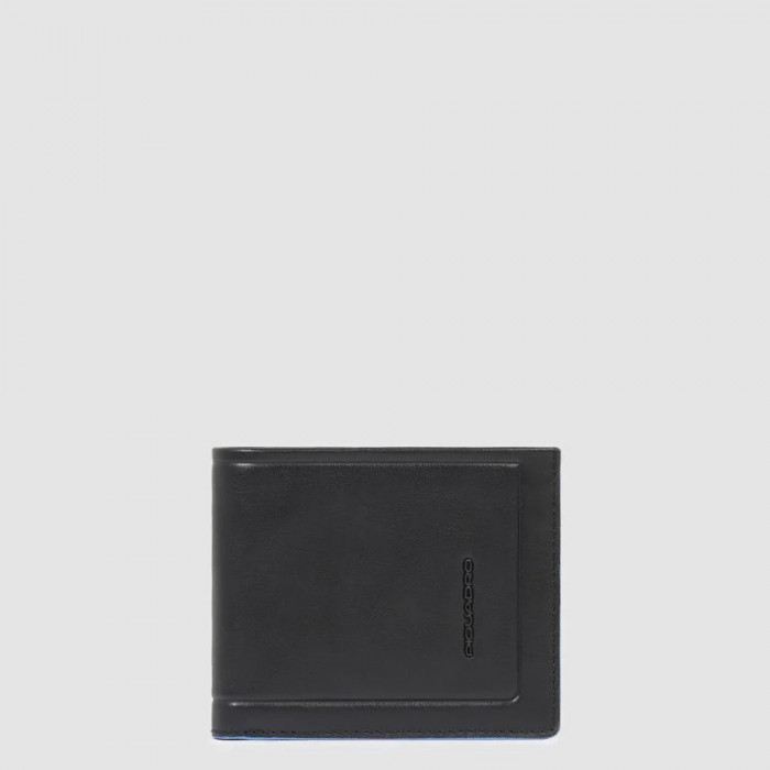 Кошелек мужской Piquadro Blue Square Revamp PU6190B2VR/BLU синий натуральная кожа