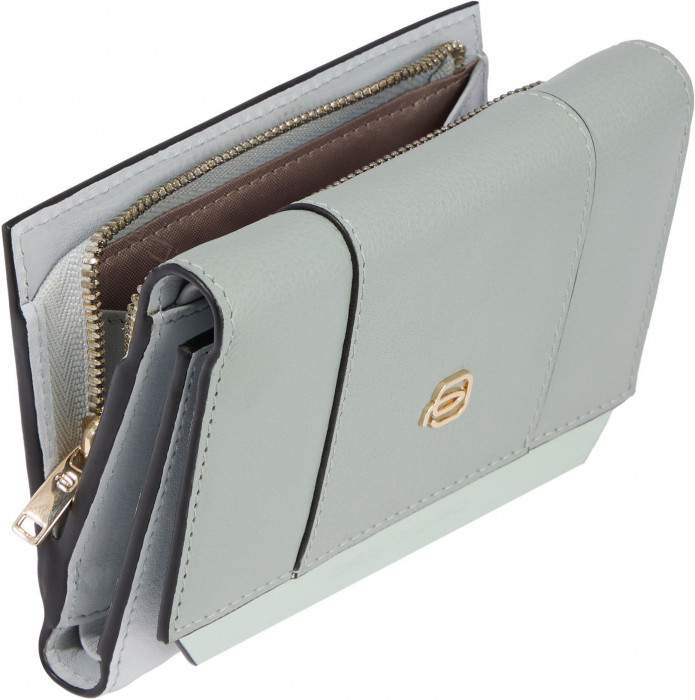 Кошелек женский Piquadro Circle PD5216W92R/VEVE мятный/зеленый натур.кожа