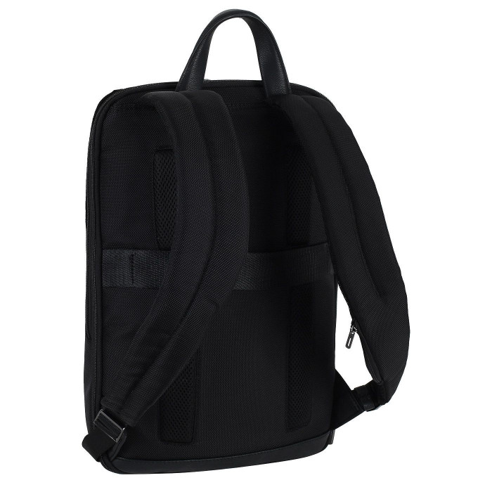 Рюкзак Piquadro Brief2 CA6384BR2/N черный нейлон/натуральная кожа