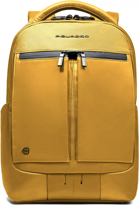 Рюкзак Piquadro Brief2 CA6384BR2/N черный нейлон/натуральная кожа