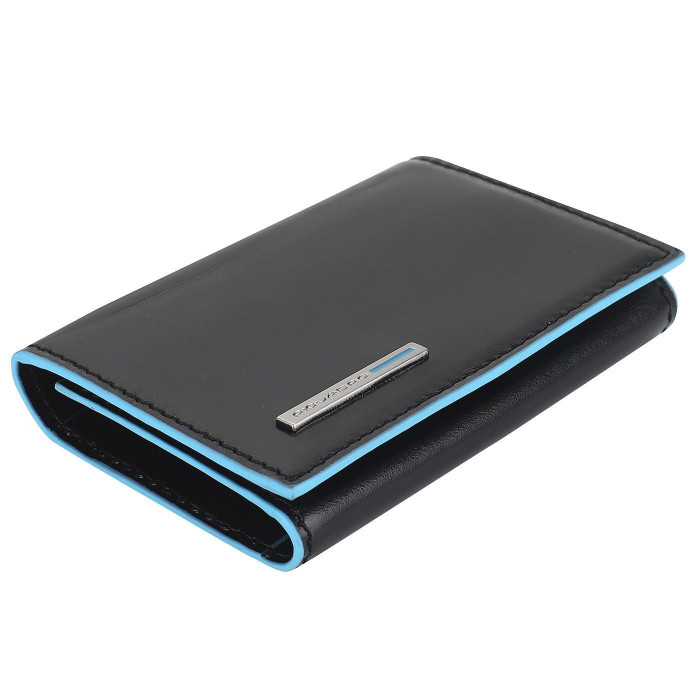 Ключница на кнопке Piquadro Blue square PC1396B2