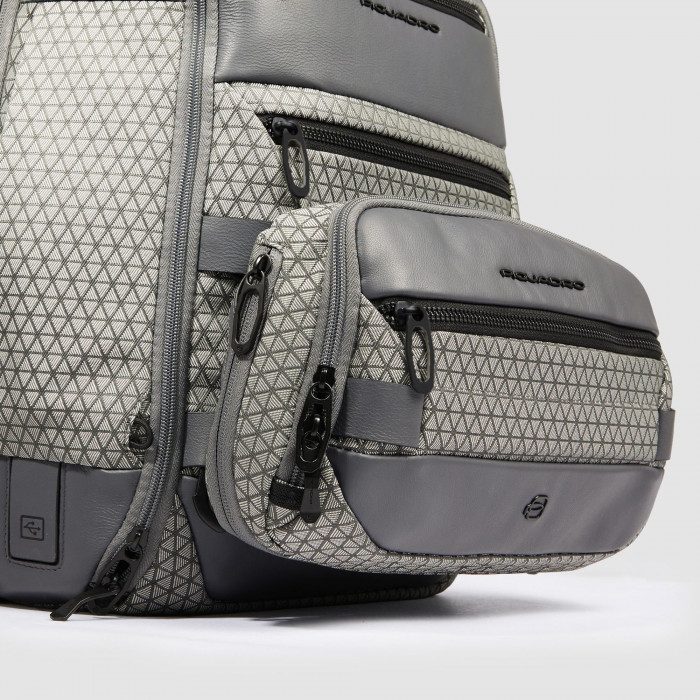 Рюкзак Piquadro Hex CA6829W139BM/GR серый полиэстер