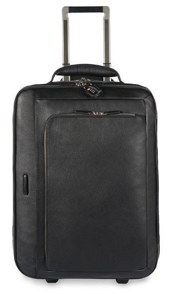 Сумка дорожная Piquadro BRIEF2 (BV4729BR2/BLU) 40x36x16см 24л. нейлон/натуральная кожа темно-синий
