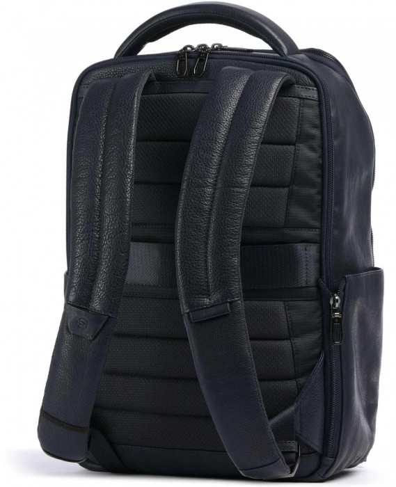 Рюкзак мужской Piquadro Nevet CA6489W132/N черный ткань/натур.кожа