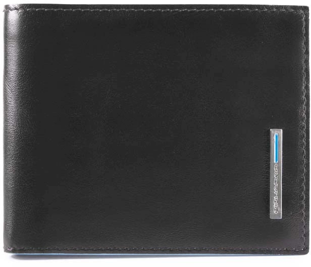 Кошелек мужской Piquadro Blue Square PU4188B2R/N черный натуральная кожа